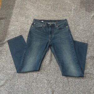 Levi's Men's Dark Blue Slim Straight Jeans